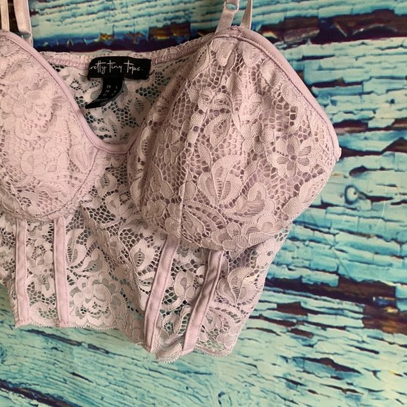Pretty Tiny Tops Lace Bralette - Picture 3 of 5